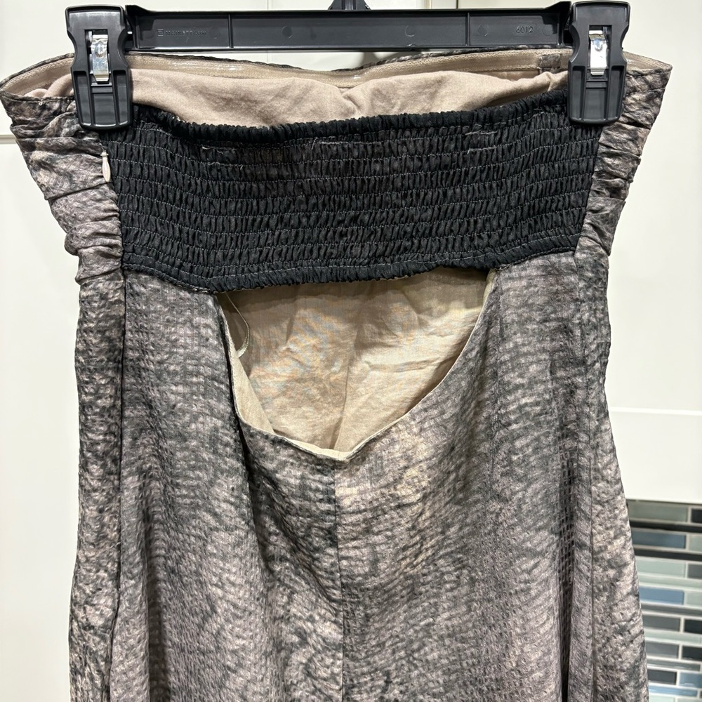 Free People strapless shell chiffon dress - Picture 4 of 7